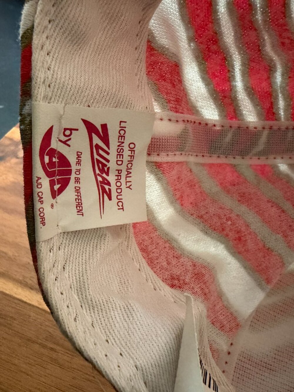 Zubaz San Francisco 49ers Baseball Hat Snapback AJD Vintage 1990s NOS - Picture 6 of 6